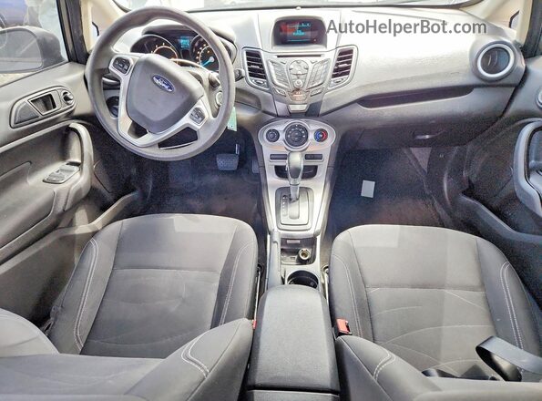3FADP4BJ3HM100053 2017 FORD FIESTA Charcoal Вид панелі приладів