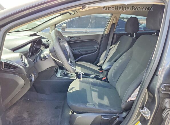 3FADP4BJ3HM100053 2017 FORD FIESTA Charcoal Вид салону спереду