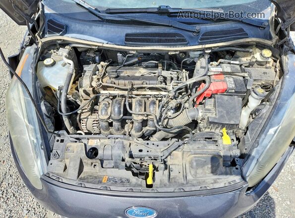 3FADP4BJ3HM100053 2017 FORD FIESTA Charcoal Вид задньої частини салону