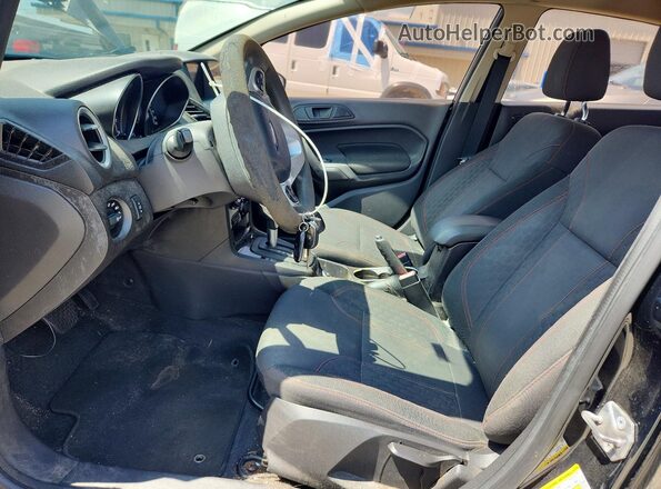 3FADP4BJ3HM125356 2017 FORD FIESTA Черный Вид салона спереди