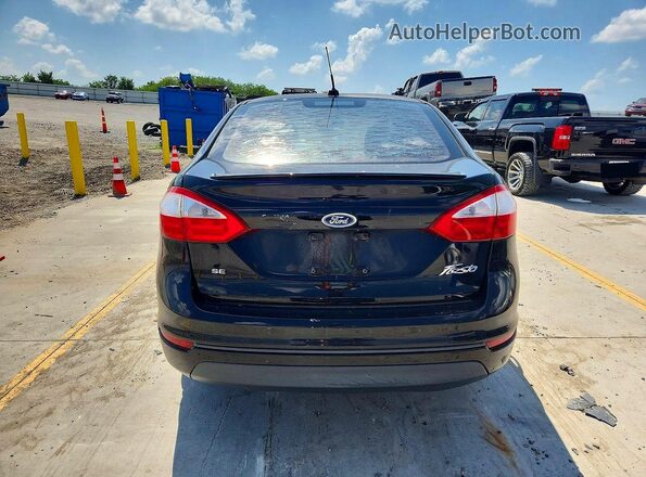 3FADP4BJ3HM125356 2017 FORD FIESTA Черный Вид сзади