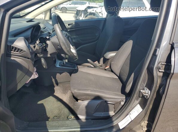 3FADP4BJ3HM129410 2017 FORD FIESTA Gray Widok wnętrza z przodu