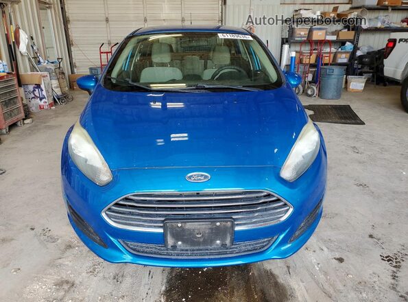 3FADP4BJ3HM135031 2017 FORD FIESTA Blue Front view