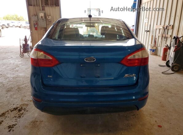3FADP4BJ3HM135031 2017 FORD FIESTA Blue Rear view