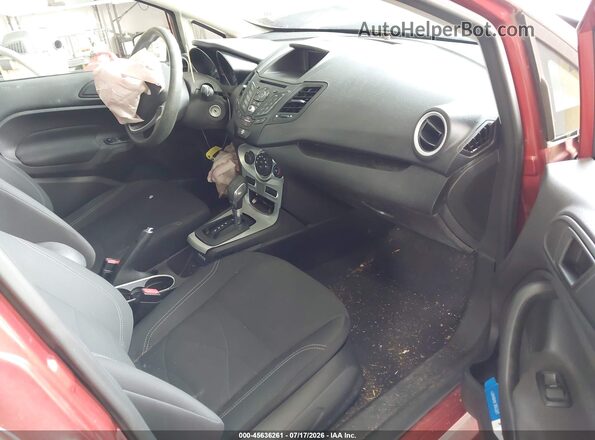 3FADP4BJ3JM108269 2018 FORD FIESTA Orange Widok wnętrza z przodu