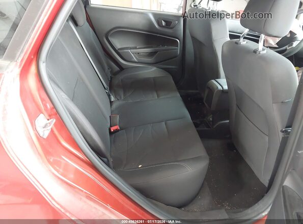 3FADP4BJ3JM108269 2018 FORD FIESTA Orange Widok naklejki z numerem VIN