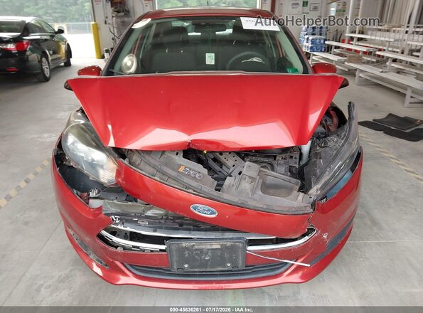 3FADP4BJ3JM108269 2018 FORD FIESTA Orange Widok zestawu wskaźników