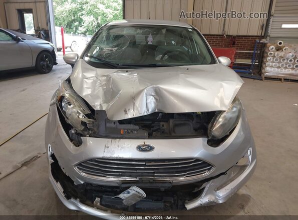 3FADP4BJ3JM126707 2018 FORD FIESTA Silver Vista del cuadro de instrumentos