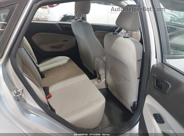 3FADP4BJ3JM126707 2018 FORD FIESTA Silver Vista de la etiqueta del VIN