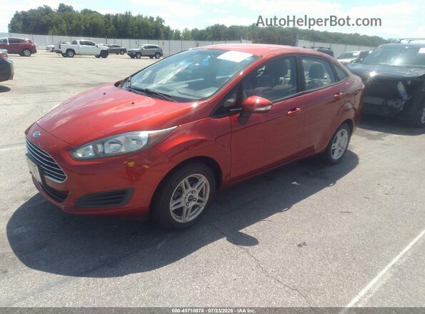 3FADP4BJ3JM128988 2018 FORD FIESTA Orange Front left