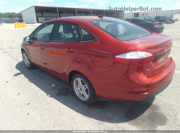 3FADP4BJ3JM128988 2018 FORD FIESTA Orange Rear left
