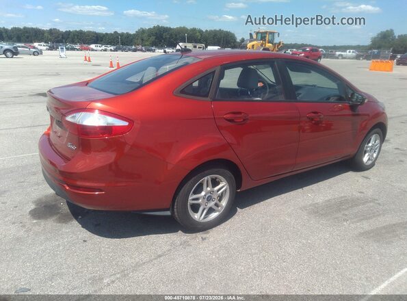 3FADP4BJ3JM128988 2018 FORD FIESTA Orange Rear right