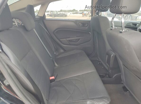 3FADP4BJ3KM119449 2019 FORD FIESTA Black Rear seats view