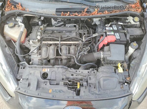 3FADP4BJ3KM119449 2019 FORD FIESTA Black Rear interior view