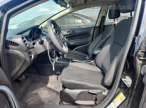 3FADP4BJ3KM119449 2019 FORD FIESTA Black Front interior view