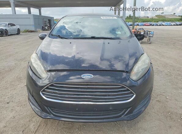 3FADP4BJ3KM119449 2019 FORD FIESTA Black Front view