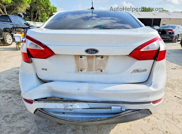 3FADP4BJ3KM129639 2019 FORD FIESTA White Вид ззаду