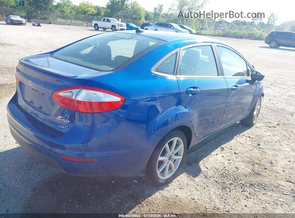3FADP4BJ3KM151737 2019 FORD FIESTA Blue Задня права чверть