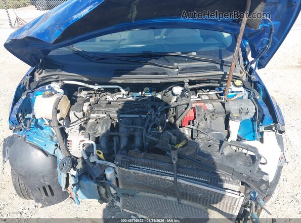 3FADP4BJ3KM151737 2019 FORD FIESTA Blue Вид ззаду