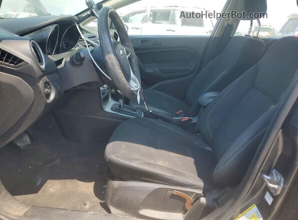 3FADP4BJ4HM110400 2017 FORD FIESTA Угольный Вид салона спереди