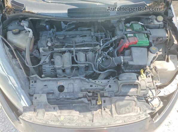 3FADP4BJ4HM110400 2017 FORD FIESTA Угольный Вид задней части салона