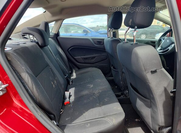 3FADP4BJ4HM146443 2017 FORD FIESTA Red Vista de los asientos traseros