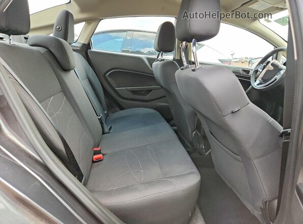 3FADP4BJ4JM123623 2018 FORD FIESTA Charcoal Вид задніх сидінь
