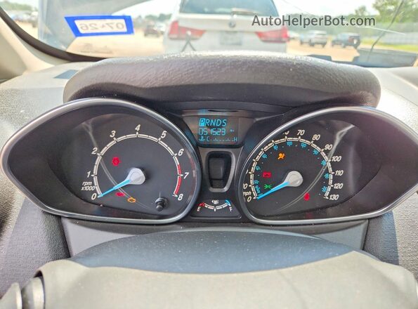 3FADP4BJ4JM123623 2018 FORD FIESTA Charcoal Вид щитка приладів