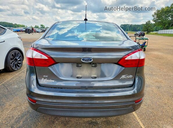 3FADP4BJ4JM123623 2018 FORD FIESTA Charcoal Вид ззаду