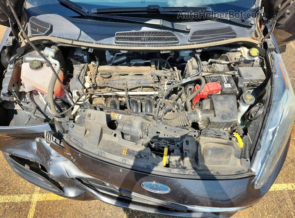 3FADP4BJ4JM123623 2018 FORD FIESTA Charcoal Вид задньої частини салону