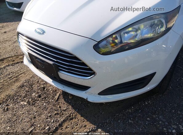 3FADP4BJ4JM124352 2018 FORD FIESTA White წინა ხედი