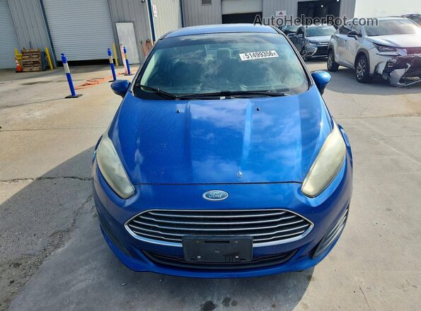 3FADP4BJ4JM129745 2018 FORD FIESTA Синий Вид спереди