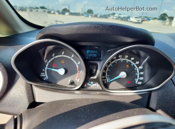 3FADP4BJ4JM129745 2018 FORD FIESTA Синий Вид щитка приборов