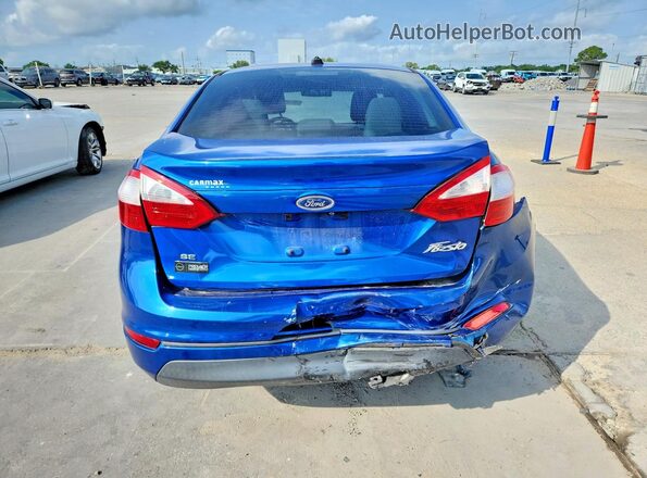 3FADP4BJ4JM129745 2018 FORD FIESTA Синий Вид сзади