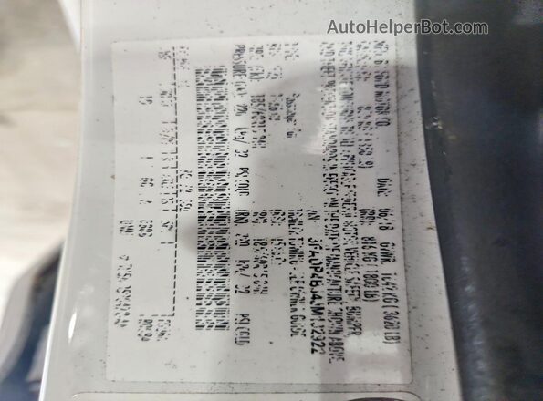 3FADP4BJ4JM132922 2018 FORD FIESTA White Engine compartment view