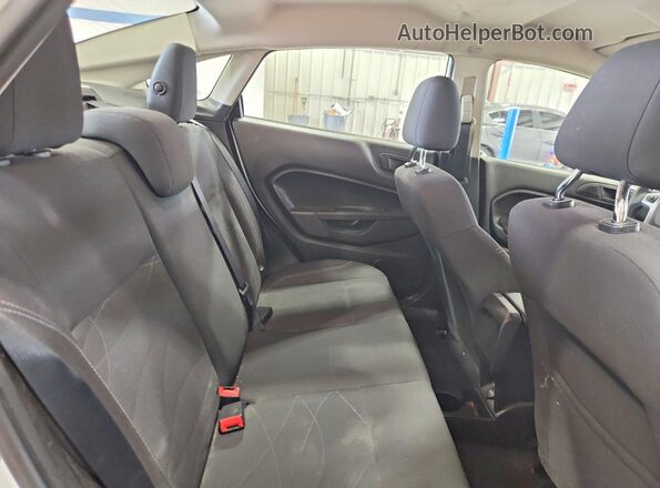 3FADP4BJ4JM132922 2018 FORD FIESTA White Rear seats view