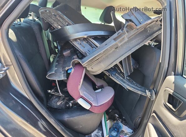 3FADP4BJ4KM103972 2019 FORD FIESTA Gray Rear seats view