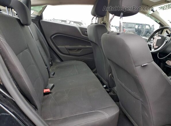 3FADP4BJ4KM154890 2019 FORD FIESTA Black Հետևի նստատեղերի տեսք