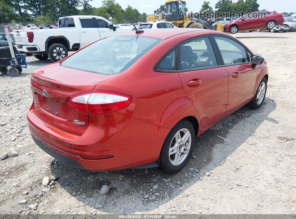 3FADP4BJ4KM160995 2019 FORD FIESTA Red Rear right