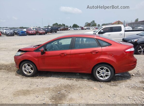 3FADP4BJ4KM160995 2019 FORD FIESTA Red 360 interior view