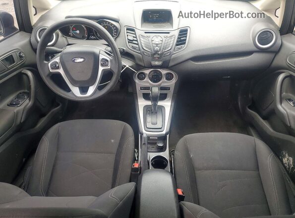 3FADP4BJ4KM161306 2019 FORD FIESTA Black წინა პანელის ხედი
