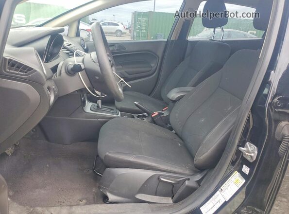 3FADP4BJ4KM161306 2019 FORD FIESTA Black წინა სალონის ხედი