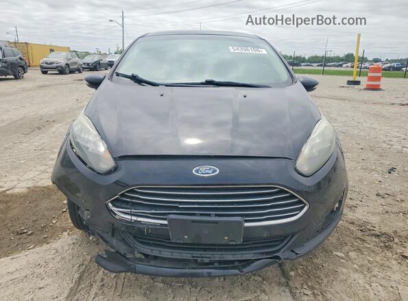 3FADP4BJ4KM161306 2019 FORD FIESTA Black წინა ხედი