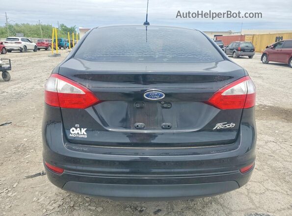 3FADP4BJ4KM161306 2019 FORD FIESTA Black უკანა ხედი