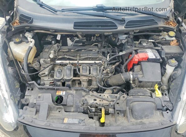 3FADP4BJ4KM161306 2019 FORD FIESTA Black უკანა სალონის ხედი