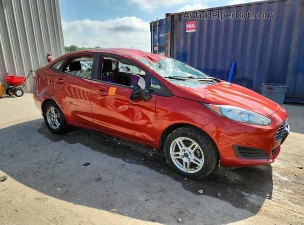 3FADP4BJ5JM100805 2018 FORD FIESTA Red Przód prawy