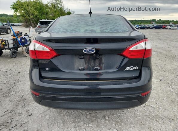 3FADP4BJ5JM116566 2018 FORD FIESTA Black Rear view