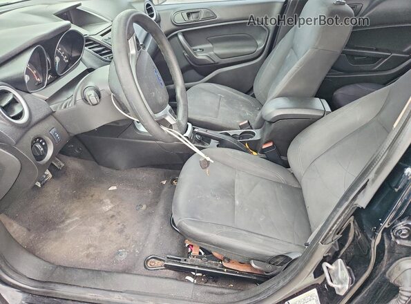 3FADP4BJ5JM116566 2018 FORD FIESTA Black Front interior view