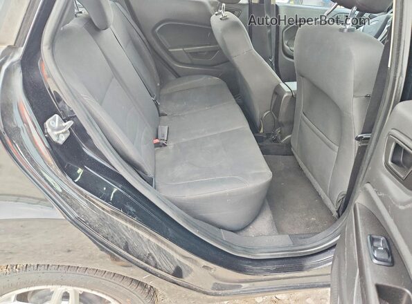 3FADP4BJ5JM116566 2018 FORD FIESTA Black Rear seats view
