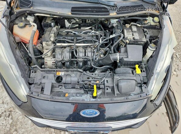 3FADP4BJ5JM116566 2018 FORD FIESTA Black Rear interior view
